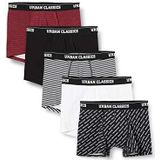 Urban Classics Set van 5 boxershorts voor heren, Meerkleurig