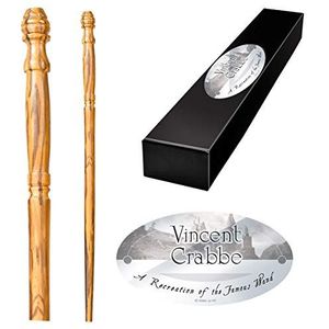 The Noble Collection - Vincent Crabbe personage muur – 38 cm (15 inch) Wizarding World Wall with Name Tag – Harry Potter filmset Movie Props Wands