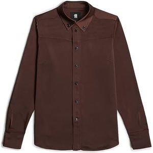 Slim T-shirt met lange mouwen, rood (Dk Port Red D25265-d414-9823), M, Rood (Dk Port Red D25265-d414-9823), M