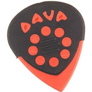 DAVA Jazz Grips Delrin-plectrums voor gitaar - Hang Bag met 6 delen 9024, meerkleurig