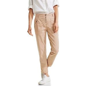 Cecil Pantalon taille haute pour femme, Beige sable doux, 29W / 28L