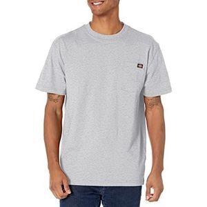 Dickies Chemise Henley Homme, Gris Chiné, 3XL Grande taille Taille Tall