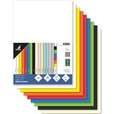 kangaro - 50 stuks gekleurd gekleurd papier DIN A4 - 160 g/m² FSC mix - DIY briefpapier K-0039-415, 29,7 x 21 x 1