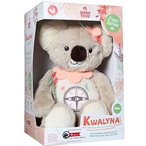 Gipsy Toys - KWALYNA – Koala verhalenverteller – interactief sprekend pluche dier – Franse versie – 2 uur prachtige verhalen voor kinderen van 2 tot 8 jaar
