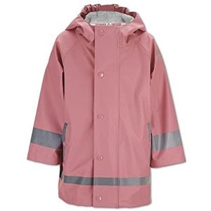 Sterntaler Unisex baby regenjas regenjas kinderen regenjas waterdicht met ritssluiting en gelaste naden, roze, één maat, Roze