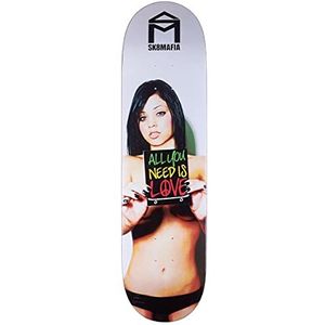 Sk8Mafia Gabby Skateboard, voor volwassenen, uniseks, meerkleurig (meerkleurig), 20 x 82 cm