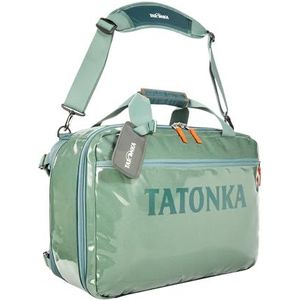 Tatonka Flight Barrel Robuuste reistas met rugzakfunctie, geschikt voor handbagage in het vliegtuig, met schouderriem, volume 35 liter, saliegroen, 35 liter, reistas met 35 liter inhoud, saliegroen,