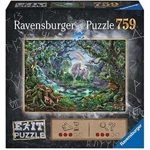 Ravensburger EXIT 15030 Fantasy Eenhoorn Puzzel 759 stukjes voor volwassenen en kinderen vanaf 12 jaar