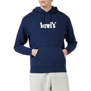 Levi's T2 Relaxed Graphic Herentrui, Blauw