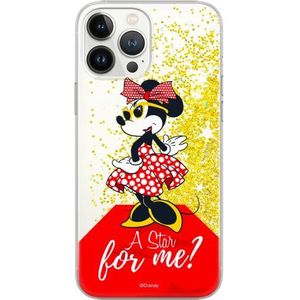 ERT GROUP Mobiele telefoon beschermhoes voor Apple iPhone 13 Pro Max Origineel en officieel gelicentieerd product, motief Minnie 044, met glittereffect