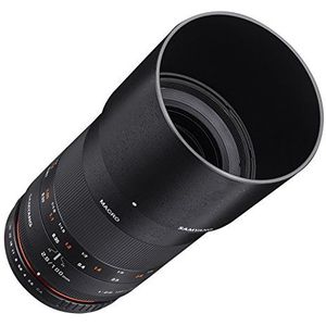 Samyang F2.8 ED UMC 100 mm full-frame telelens voor Sony E-Mount camera's met verwisselbare lens