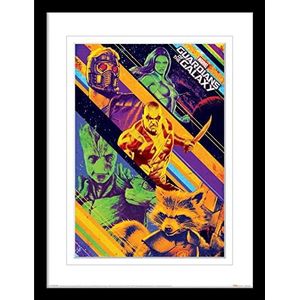 Pyramid International Marvel Guardians of the Galaxie Collector Edition poster, ingelijste poster, 30 cm x 40 cm, officiële merchandise