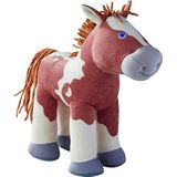 HABA 305465 - kip Luna, pluche paard en accessoires voor poppen van stof 25 cm, speelgoed vanaf 18 maanden
