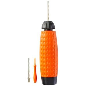 Smiffys 52943 Kit d'outils électriques Citrouille 6 pièces Unisexe Adulte, Orange, Taille unique