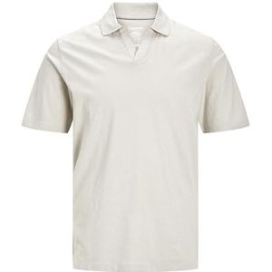 JACK & JONES Jjesummer Linen Polo Ss Sn à manches longues pour homme, vaisselle, S