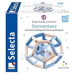 Selecta 64022 grijpbal blauw 11,5 cm