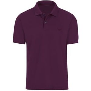 Trigema Polo pour femme, aubergine, 3XL