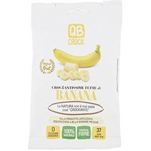 Qb Crock Banana a vet verpakking van 10 stuks (10 x 10 g)