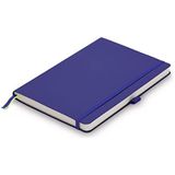 LAMY Paper notitieboek A6 810 - DIN A6 (102 x 144 mm) in blauw met lamy liniatuur, 192 pagina's en elastiek