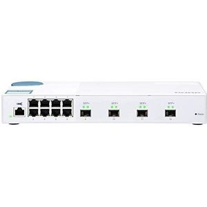QNAP QSW-M408S 8 Port 1Gbps 4 Port 10GbE SFP+ Web Management Switch