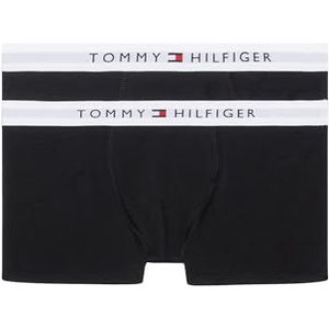 Tommy Hilfiger Jongens shirt, zwart/zwart