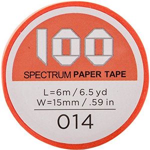 Little B Colour Tape Ruban adhésif acrylique Cadmium Orange clair 15 mm x 6 m