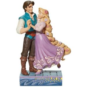 Jim Shore Enesco Disney Traditions Rapunzel en Flynn Love figuur 19 cm