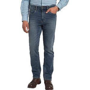 JP 1880 Jeans, Denim, Flexnamic®, Straight Fit, 5-pocket, tot Gr. 36/72 herenjeans, Denim Blauw