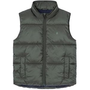 Hackett London Gilet Logo Tape Garçon, Vert foncé., 3 ans