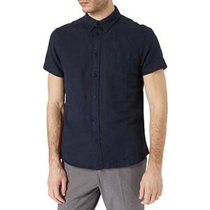 Wrangler shirt met zakken mannen, Navy Blauw