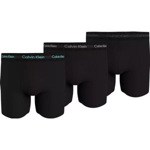 Calvin Klein Set van 3 boxershorts voor heren (3 stuks), Zwart (B- Cool Wtr, Gry Sand, Evn Bl Lgs)