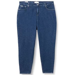 Calvin Klein Mom Jeans Plus damesbroek, denim medium, 38 W, denim medium