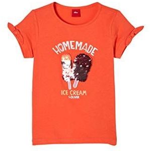 s.Oliver meisjes t-shirt oranje, 92, Oranje