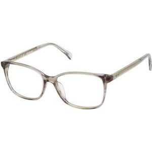 Zadig & Voltaire Damesbril, bruin met paarse strepen, 54, Bruin met paarse strepen