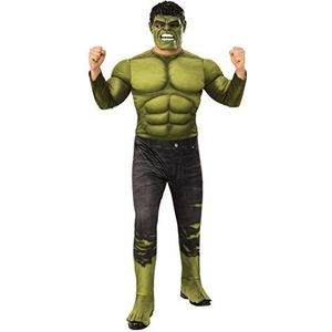 Rubie's - Officieel Hulk Endgame-kostuum voor volwassenen, meerkleurig, Eén maat