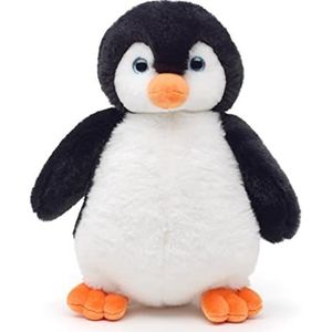 Uni-Toys - Pinguïn met fonkelende ogen - super zacht - 22 cm (hoogte) - pluche vogel - knuffeldier