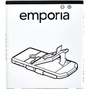 Emporia 2400 mAh reservebatterij voor Smart.2 || 9,12 Wh | 3,8 V