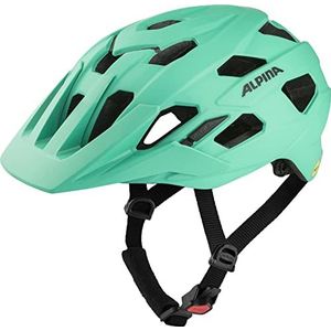 ALPINA PLOSE MIPS Helm, uniseks, volwassenen, turquoise, mat, 52-57