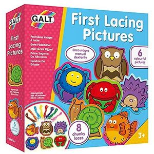 Galt Toys, First Lacing Pictures, Threading Toy, Leeftijd 3 jaar Plus