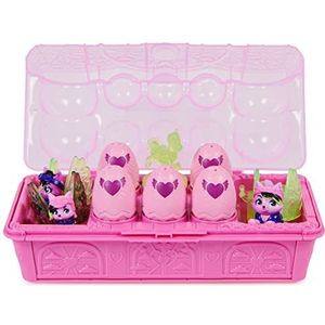 HATCHIMALS - PACK AVENTUUR 10 VERRASSING FAMILIE WOLPS - Eierdoos 10 HATCHIMALS figuren om te verzamelen - Eenvoudig transport - Thema Familie Wolven Biker - Speelgoed voor kinderen vanaf 5 jaar