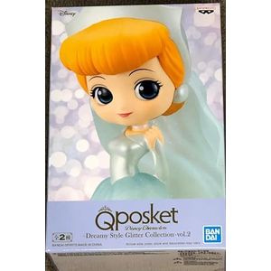 BanPresto - Q Posket Disney Characters -Dreamy Style Glitter Collection Vol.2 (A Cinderella) Standbeeld