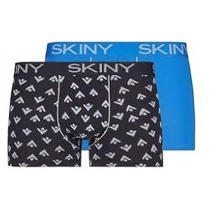 Skiny My Lace boxershorts voor heren, nachtblauw Ethno Selection, maat S, night blue etno selection