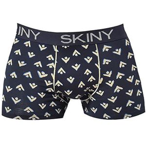 Skiny My Lace boxershorts voor heren, nachtblauw Ethno Selection, maat S, night blue etno selection