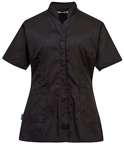 Portwest LW12 - Las Señoras de la túnica Premier, kleur negro, maat Small
