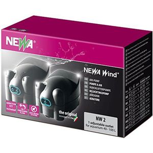 Newa Newair NW2 luchtpomp met accessoires voor aquaria