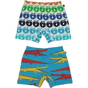 Småfolk Boxer pour garçon, vert, 9-10 ans