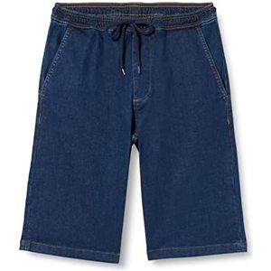 Armor Lux Jeans Shorts de Habillage pour Homme, Cowboy, 44