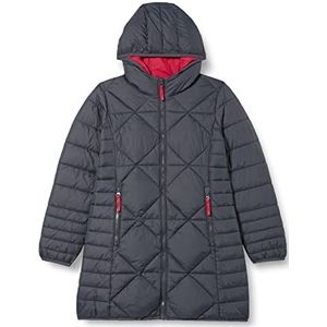 CMP Nylon Long Coat Hooded Nylon Long Coat Hooded voor meisjes en meisjes, Titanium