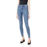 ONLY Dames skinny jeans denim lichtblauw S / 32L, lichtblauw denim