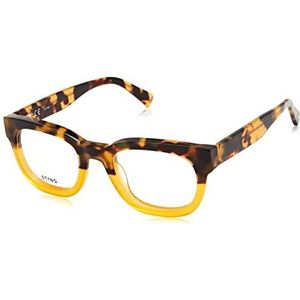 STING Lunettes de Soleil Unisexe Adultes, Shiny Havana+honey, 49